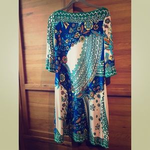 Paisley print dress—Roz & ALI—Size 4